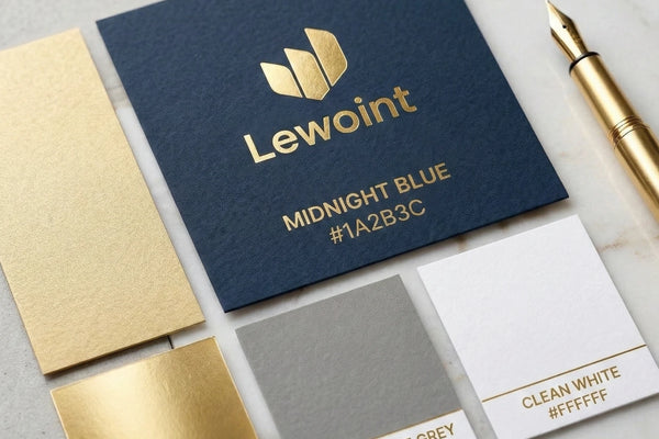 Visual Identity System (Colors & Fonts)