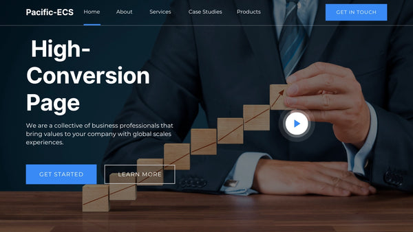 High-Conversion Landing Page